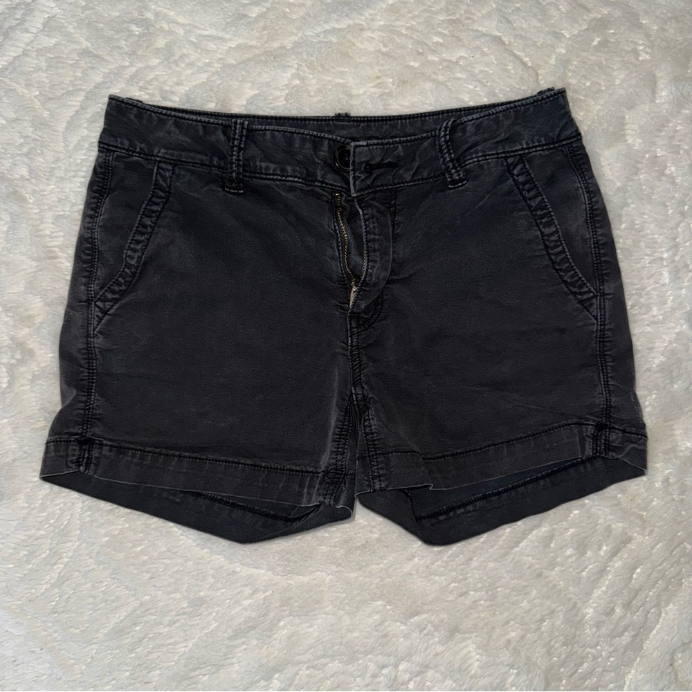 American Eagle Outfitters super stretch shorts Twill MIDI black Size 2